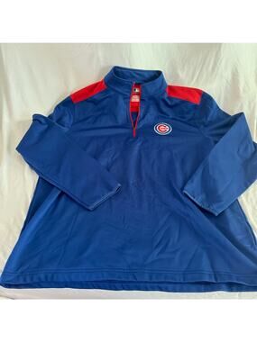 NWOT new Genuine Merchandise Chicago Cubs quarter zip size 2xl
